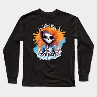 A Little Ghost witchy Long Sleeve T-Shirt